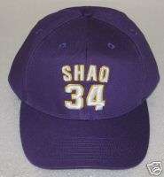 NBA Los Angeles Lakers Shaq 34 Adjustable Hat  