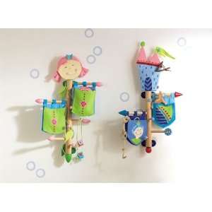  Haba Furniture & Decor Knights Castle Coat Rack with 2 