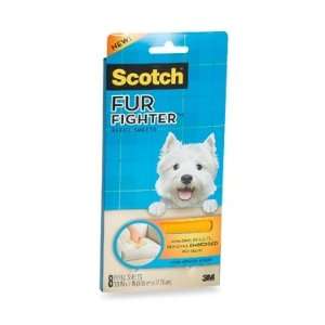 Scotch 3M Fur Fighter Hair Remover Refill, 8 Sheets:  