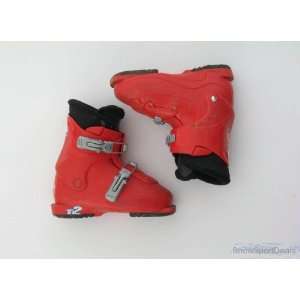  Used Salomon Performa T2 Black Ski Boots Toddler 11.5 