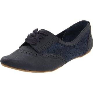  Wanted Shoes Womens Neat Lace Up Oxford Shoes