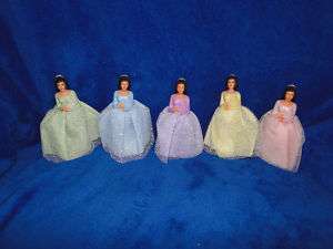 New Pastel Color Bridesmaids Figurine Cake topper Decor  