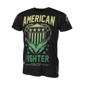  American Fighter Serve and Protect T Shirt Sports 