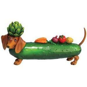  Hot Diggity Dog Veggie Wiener Figurine