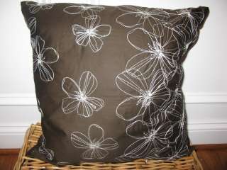 DKNY SOHO GARDEN Brown Floral 9P Queen Comforter Set  