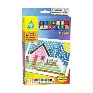  The Orb Factory Sticky Mosaics Mini House Toys & Games