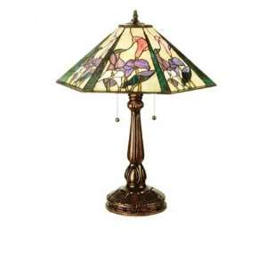  Meyda Tiffany Lamp 50803 24.5H Calla Lily Hex Table Lamp 