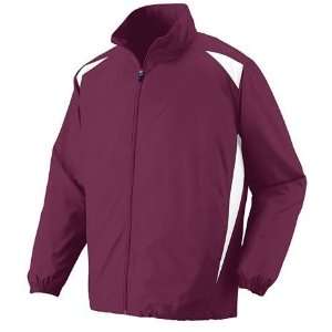  Augusta Sportswear Premier Jacket MAROON/WHITE A2XL 