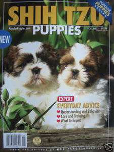 SHIH TZU PUPPIES 2009 POPULAR DOG Magazine  