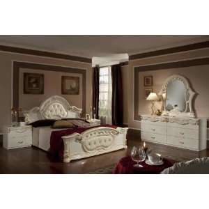  Vig Furniture Italian Classic 5 Piece Bedroom Set Queen 