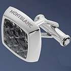montblanc silver collection cuff links carp skin 101377 one day