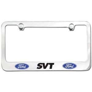   Automotive Products 9243302 Chrome License Plate Frame SVT Automotive