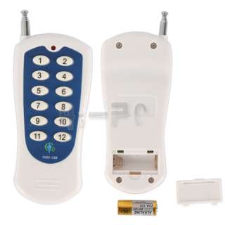 12CH RF Remote Control Switch Receiver and Transmitter  