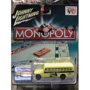  Johnny Lightning Monopoly 1956 Chevy School Bus 