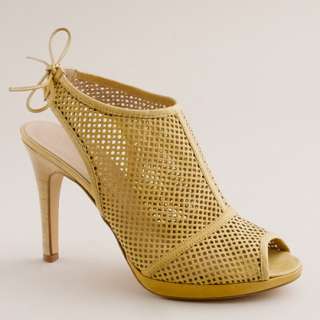 Quorra peep toe booties   pumps & heels   Womens shoes   J.Crew