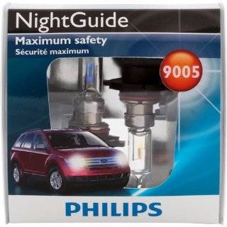  Philips H7 NightGuide Headlight Bulb, Pack of 2 