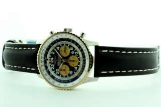 NEW LIMITED EDITION BREITLING NAVITIMER COSMONAUTE GOLD D2232 FLYBACK 