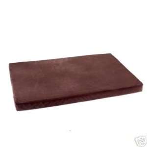   Pet Memory Foam Rectangle Dog Bed SM CHOCOLATE: Kitchen & Dining