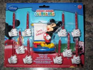 Mickey Mouse Clubhouse Birthday Candle Cake Decoration  