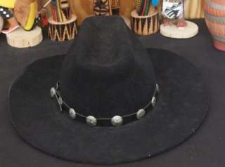 WONDERFUL NEW NAVAJO HAND MADE NICKLE SILVER HAT BAND W/ STAMPED 