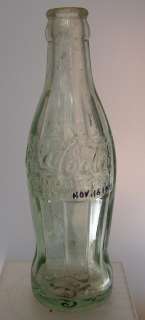 Scarce Evansville Indiana 1915 Hobbleskirt Coca Cola Bottle Script C C 