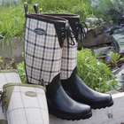  Laura Ashley Womens Charcoal Rubber Gardening Boots