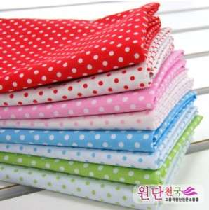 5mm Dot 8 Colors Fabric Quilting Cotton  