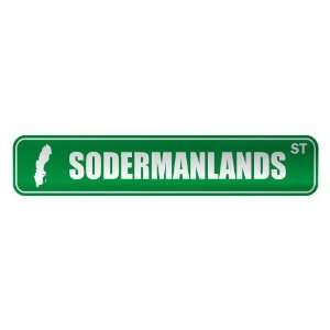     SODERMANLANDS ST  STREET SIGN CITY SWEDEN