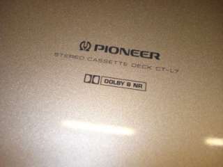 Pioneer MJ L7 + CT L7 Mini Disc Player / Tape REPAIR  