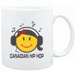 Mug White  Canadian Hip Hop   female smiley  Music:  