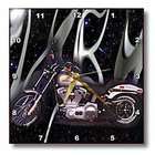3dRose LLC Wall Clock Picturing Harley Davidson® Motorcycle