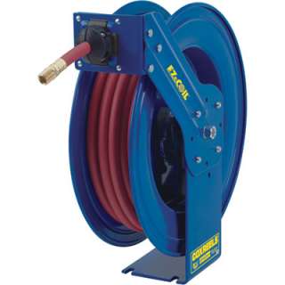 Coxreels Heavy Duty Safety Air/Water Hose Reel with Hose   3/4in. x 