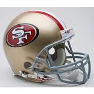 Riddell San Francisco 49ers Full Size Authentic Helmet 