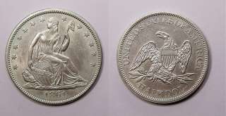 1861 Half Dollar Choice/Select BU INV#74 8  