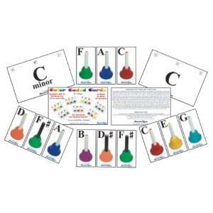  Set of 36 Color Coded Cards for Chromatic Handbells Toys & Games