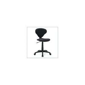  Sauder Gruga Deluxe Fabric Task Chair in Black: Office 