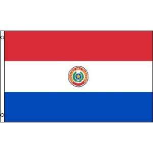  Paraguay Flag 3ft x 5ft Polyester Patio, Lawn & Garden