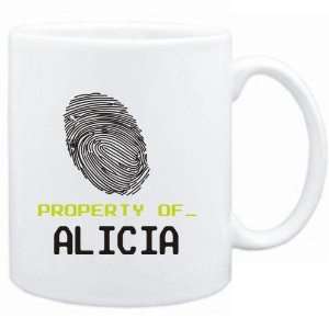   Property of _ Alicia   Fingerprint  Female Names: Sports & Outdoors