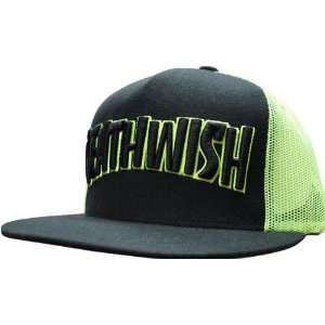    Deathwish Deathspray Thrash Mesh Hat Black/Neon