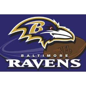  Baltimore Ravens 20x30 Acrylic Tufted Rug Sports 