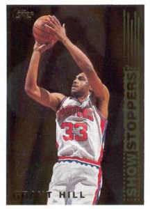 1995 96 Topps Show Stoppers #SS2 Grant Hill  