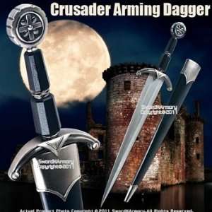  Crusader Arming Dagger Medieval Short Knight Sword Sports 