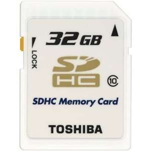  Toshiba 32GB SDHC Class 10 Sd Card / White Card / Memory 