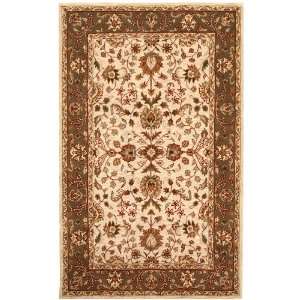   Ivory Floral Hand Tufted Wool Area Rug 9.00 x 12.00.: Home & Kitchen