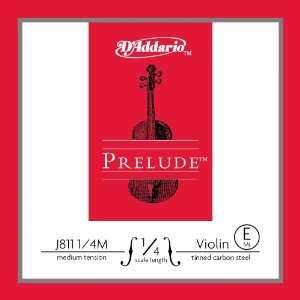  10 Prelude 1/4 Violin E Single Strings Medium Musical 