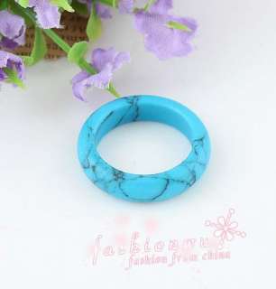  Lot 50 Pcs Cabochon Turquoise Rings 1  