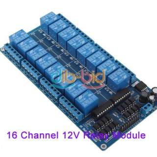   Channel 12V Relay Module Interface Board For Arduino PIC ARM DSP PLC