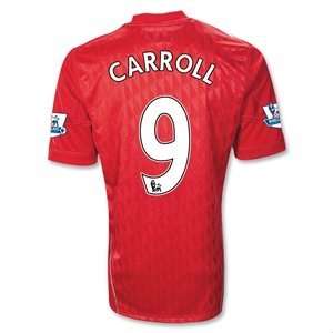  adidas Liverpool 11/12 CARROLL Home Soccer Jersey Sports 
