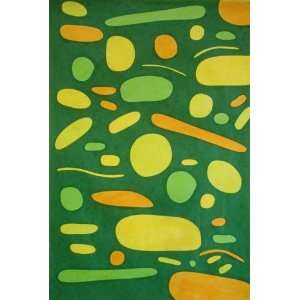  Lama Li Bubbles Paper  Green 20x30 Inch Sheet Arts 