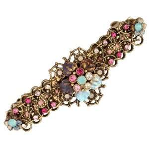 Victorian Elegance Attractive Michal Negrin Hair Brooch Made with Hand 